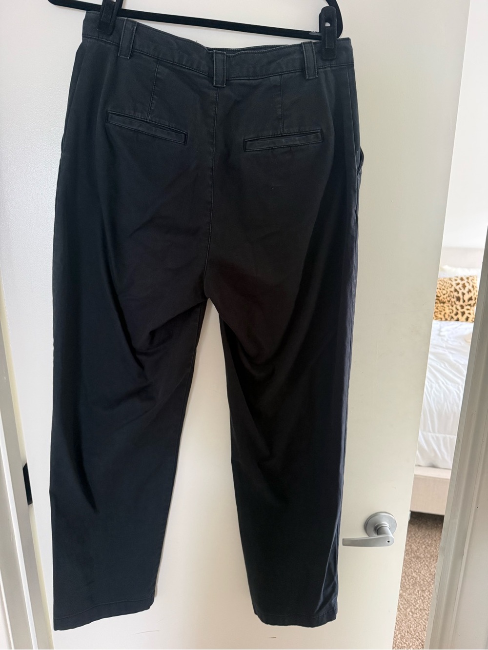 GAP Black Men's Chino Pants View 3